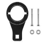 KIXZSAZ Cigüeñal de herramienta con pernos de manivela, eje soporte, Metal negro, profesional, herramientas enchufe fiables, motores, componentes accesorios para automóviles