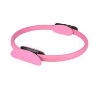 KIXZSAZ Círculo de Pilates Duradero y Antideslizante para Mujer, Fitness, Yoga cinético y Gimnasia TPE, Círculo de Yoga cinético para Fitness para Mujer, Rosa, 37.5 * 3.5 cm