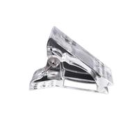 KIXZSAZ Clip de extensión de uñas de 5 piezas, abrazaderas de construcción rápida transparentes, accesorios de plástico para dedos profesionales para el hogar