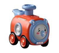 KIXZSAZ Coche de fricción de Dibujos Animados para niños pequeños, Divertido y único, con Bonitos Coches Animales, con emoción al presionar y Deslizar, Juguetes para bebés, Coche