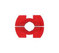 KIXZSAZ Cojín de amortiguación de Goma Plegable eléctrico 3 Piezas, Espaciador a Prueba Golpes, Accesorio Cojines amortiguadores, Rojo