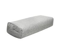 KIXZSAZ Cojín de Yoga Tipo Bolster para Yoga restaurativo, Ideal para Mantener el Equilibrio. Cojín versátil para Mujeres, Gris, 70 x 24 x 14 cm