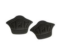 KIXZSAZ Cojín para el talón del pie, pegatina protectora de fricción, cojines para zapatos al aire libre, insertos para el cuidado de los pies, suministro para mujeres y adolescentes, H Delgado/Negro