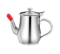 KIXZSAZ Colador de aceite de acero inoxidable de gran capacidad. Solución doméstica para una cocina limpia y sencilla. Separador de aceite de cocina.