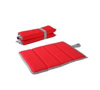 KIXZSAZ Colchoneta para acampar, Picnic, impermeable, a prueba de humedad, cojín de asiento, almohadilla de tela Oxford plegable, accesorios para equipos al aire libre, Rojo