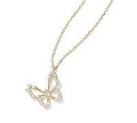 KIXZSAZ Collar de mujer, colgante de lazo cristal diamantes imitación, fiesta cumpleaños, compromiso nupcial, fecha trabajo, joyería moda