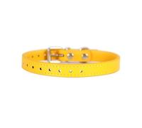 KIXZSAZ Collar de Perro Ajustable para Entrenamiento de Cachorros Seguro y no tóxico, Collar Parto Duradero y Duradero, Gato recién Nacido, Oro