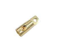 KIXZSAZ Conector de calibre de acoplador Cable Terminal anillo alimentación tornillo coche, batería inversor Audio modificación reemplazo automóvil, 0GA