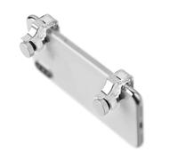 KIXZSAZ Controlador de juego de disparos de 2 piezas, mando de 4,7-6,5 pulgadas, gatillo de objetivo, Joystick de botón de teléfono de control extraíble de viaje