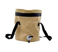 KIXZSAZ Cubo de Ducha portátil, Impermeable, Compacto, para Viajes, Camping, Pesca, navegación, Plegable, con asa, para Camping, Resistente, portátil, para, jardinería, con Tapa con Cremallera,