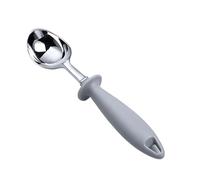 KIXZSAZ Cuchara auxiliar de cocina con mango exclusivo y también tiene la función de abrir tapas botellas. Puede ser usado, gris