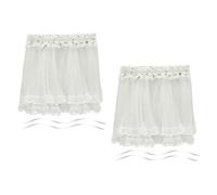 KIXZSAZ Descubre 112 Accesorios de Encaje para Blanco en Miniatura para casa de muñecas Que aportan Elegancia y Belleza a tu casa muñecas. Cortinas Encaje Ganchillo para Diorama.