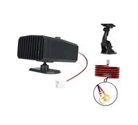 KIXZSAZ Desempañador de parabrisas, calentador eléctrico eficiente para auto, portátil, profesional, de calentamiento rápido, premium, base giratoria de