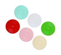 KIXZSAZ Discos de Vinilo en Miniatura para Casas de muñecas Que adornan Las Decoraciones de minicasas y añaden un Encanto Creativo único a la , Color sólido , 5cm