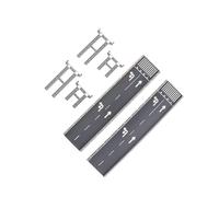 KIXZSAZ Diseño de viaducto de Coche Fundido a presión a Escala Mini Que añade realismo la colección Modelos, proporcionando Pasos elevados detallados y realistas para escenas Modelos.