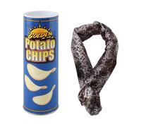 KIXZSAZ El clásico de Papa frita Puede Hacer bromas Divertidas, lo Que facilita su colocación en un Bolso o Bolsillo y en Fiestas o escuelas. Serpiente , A685-2