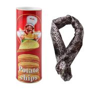 KIXZSAZ El clásico de Papa frita Puede Hacer bromas Divertidas, lo Que facilita su colocación en un Bolso o Bolsillo y en Fiestas o escuelas. Serpiente , A684