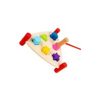 KIXZSAZ El Martillo de para Madera para pilotes Ofrece interesantes oportunidades de Aprendizaje y, al Mismo Tiempo, Mejora la coordinación Mediante , Triángulo