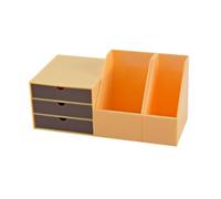 KIXZSAZ El Modelo de cajón de Soporte para Libros de casa de muñecas Ofrece una participación Divertida Que Ayuda a los niños a Aprender Habilidades de, Amarillo, 3.7 x 5.3 x 4.6 cm