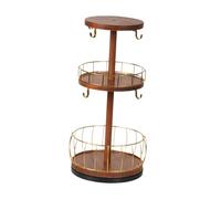 KIXZSAZ Elegante soporte para tazas de café, soporte tipo árbol, cesta de frutas, solución almacenamiento para encimeras cocina y comedores, para tartas y verduras, para encimeras