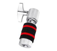 KIXZSAZ Embrague para Hi Hat de Jazz Drum, de liberación rápida, resistente, soporte para platillos, accesorios de percusión, el embrague para platillos está hecho de, Plata, Altura: 7.5 cm