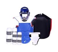 KIXZSAZ Equipo de Sparring de Karate, Casco de Boxeo, Ajuste cómodo para Sparring Efectivo en Clases de Kickboxing y Taekwondo, Equipo de Entrenamiento de Boxeo, de Taekwondo, S