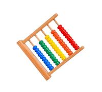 KIXZSAZ Estante aritmético, Marco de cálculo matemático de para Madera, ábaco Educativo Colorido para niños, cultiva la resolución Problemas, Herramienta educativa Digital, Juguete conteo para