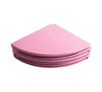 KIXZSAZ Esterilla de Yoga para Exteriores de Grosor Mejorado, Ideal para Ejercicios de Salud y Fitness, diseñada para ofrecer Estabilidad y Comodidad en, Rosa, Diámetro 1.2 m
