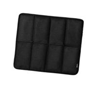 KIXZSAZ Esterilla Plegable compacta para Exteriores, Ideal para Actividades de Juegos Infantiles, Color Caqui, Negro, 39.5 x 36 x 0.75 cm