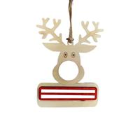 KIXZSAZ Feliz Navidad tarjeta dinero titular Festival lindo efectivo Para madera colgante decoración portátil accesorios ornamento regalo accesorio, tipo 4