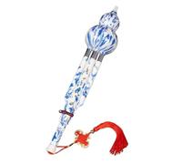 KIXZSAZ Flauta de calabaza, instrumento de viento Para madera, elaborada con fina artesanía para una experiencia sonora y una apariencia hermosa. La música tradicional china , Clave B multicolor