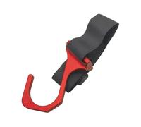 KIXZSAZ Gancho para Volante de Coche Duradero y confiable, Gancho para Volante, Compacto para Parabrisas, organización del vehículo, innovación, de dirección para vehículo, , Rojo , 80 mm