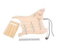 KIXZSAZ Golpeador profesional, cubierta protectora de Para madera Alnico-V, pastillas de doble bobina, placa trasera, piezas de guitarra, accesorios para equipos de música