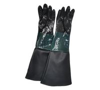 KIXZSAZ Guantes de Trabajo Guante para Chorro de Arena Hecho para chorros de Arena Duradero y cómodo Cualquier Entorno de Trabajo Guantes de Protección Industrial