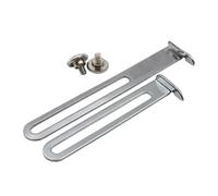 KIXZSAZ Guía de borde para máquina de coser y prensatelas de pespunte para dobladillos para técnicas de costura profesionales eficientes. Posicionamiento de máquina, 10 x 1.2 cm