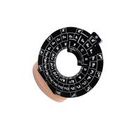 KIXZSAZ Herramienta de melodías Round Music, imprescindible para los amantes de la música que buscan mejorar sus habilidades musicales. Identifica fácilmente los acordes dentro la tonalidad y analiza