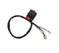 KIXZSAZ Interruptor de luz de arranque profesional, botón buen sellado, carcasa goma, interruptor manija Control impermeable multifunción