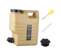 KIXZSAZ Jarra grande para almacenar agua, tanque de agua, ideal para senderismo, ofrece una solución completa para actividades al aire libre, ideal para aventuras serias, caqui