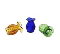 KIXZSAZ Jarrones en Miniatura para casa de muñecas, jarrones de Flores, Mini innovadores para Transformar el del hogar de Las muñecas, Accesorios para