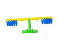 KIXZSAZ Juego completo de juguetes para contar equilibrio matemático, enseñar a los niños principios de pesaje a través del juego mientras cultivan habilidades matemáticas, contar equilibrio, juguetes