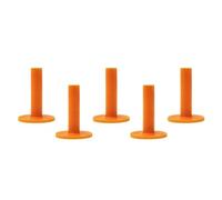KIXZSAZ Juego de 5 Soportes de Goma Ajustables para Tees de Golf. Excelente para Obtener Mejores Resultados en la práctica de Campo de prácticas y en el Patio.