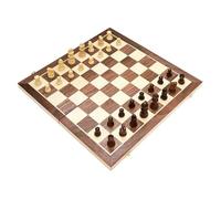 KIXZSAZ Juego de ajedrez Internacional para Regalar a Amigos. Ofrece diversión y Desarrollo de estrategias. Caja de ajedrez de Viaje. Juegos para Adultos.