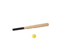 KIXZSAZ Juego de Bate y Pelota de béisbol para niños, Entrenamiento Ligero, opción Atractiva, Juego Divertido y Estimulante, de práctica de Bate y Pelota, Color de Registro, 21 Pulgadas