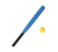 KIXZSAZ Juego de béisbol con Bate para niños, Adolescentes y Adultos, Atractivo, Ligero, Que Ofrece oportunidades para desarrollar Habilidades. Juego de, Azul, 21 Pulgadas