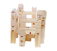 KIXZSAZ Juego de Bloques de construcción de Juguetes educativos, una Experiencia única con canicas Que atrae a Las Mentes jóvenes para Construir Juntos,