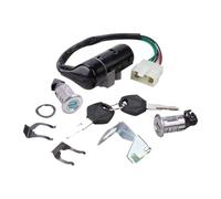 KIXZSAZ Juego de Cerradura con Llave para Caja de batería Motocicleta. para Sistema Bloqueo Robusto. Incluye Llaves para Mayor Seguridad la Motocicleta. Proporciona un Bloqueo Seguridad