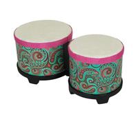 KIXZSAZ Juego de congas con parches para juegos entre padres e hijos, ideal para la educación musical infantil y de larga duración. Su diseño de 5'' y 6'' aporta elementos