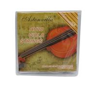KIXZSAZ Juego de cuerdas de repuesto para viola. Accesorios profesionales para viola. Sonido brillante. Violas 4/4. Entorchado en alpaca. Tamaño las cuerdas: A-1.ª = 0,3 mm. D-2.ª = 0,56 mm. G-3. =