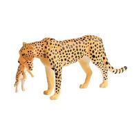 KIXZSAZ Juego de Figuras de Leopardo para Aprender a Jugar. Figuras realistas Animales para Decorar el hogar.