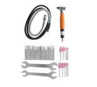 KIXZSAZ Juego de molinillo de aire, portátil, mano, velocidad rápida, para grabado, máquina molienda aleación, herramienta rotativa para manualidades DIY